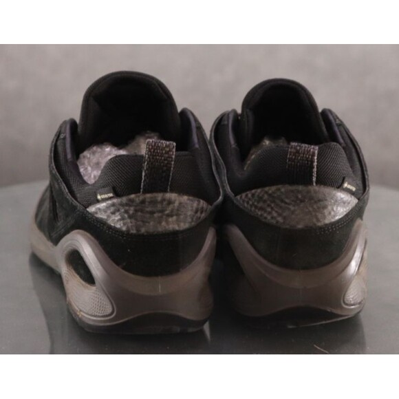 ECCO Biom 2GO Men's Trainer Shoes Size EU 44 US 10-10.5 Nubuck Leather Black - Picture 7 of 11
